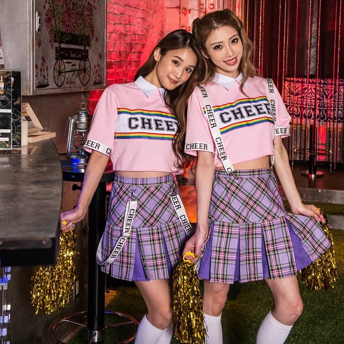 楽天市場 ハロウィン コスプレ 衣装 仮装 チアガール チア チアリーダー 衣装 コスチューム コス 可愛い かわいい こすぷれ ワンピース 発表会 応援団 ステージ衣装 ユニホーム セクシー ドレス 大きサイズ 大人 レディース あす楽 ハロウィンコスプレ コスプレ衣装