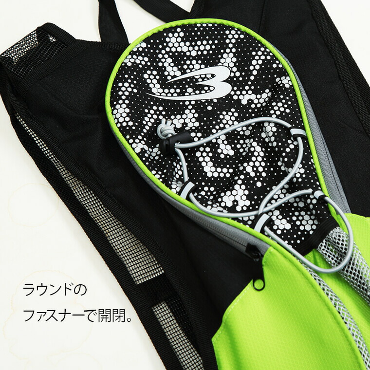 ランニング バッグ サイドポケット カバン アクセサリー メッシュ
