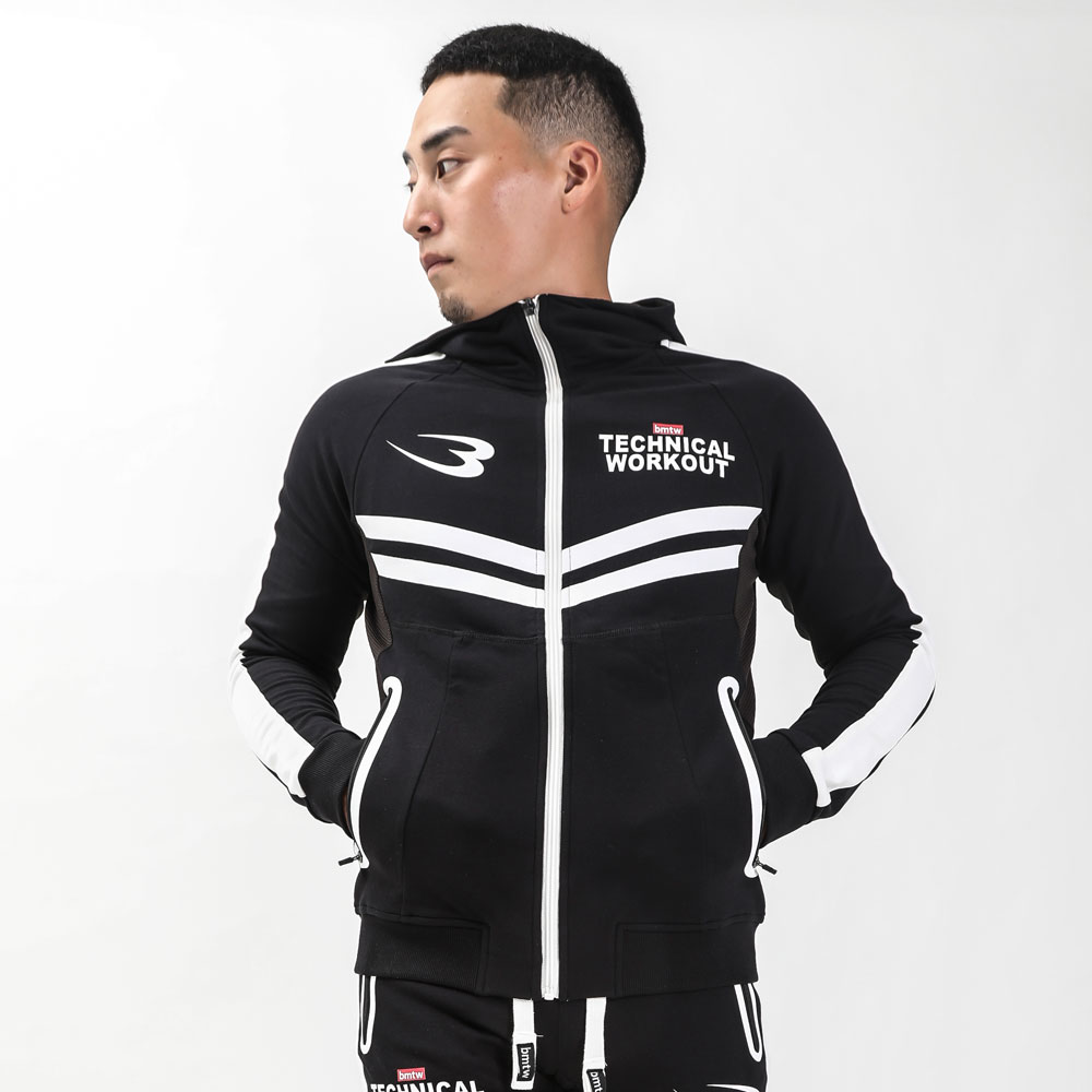 bmtw GYMウェア トレーニング パーカー2 BODYMAKER ボディメーカー GYMウエア パーカー ジムウエア トレーニングウエア GYM ジム トレーニングテクニカルワークアウト ワークアウト タウンウエア