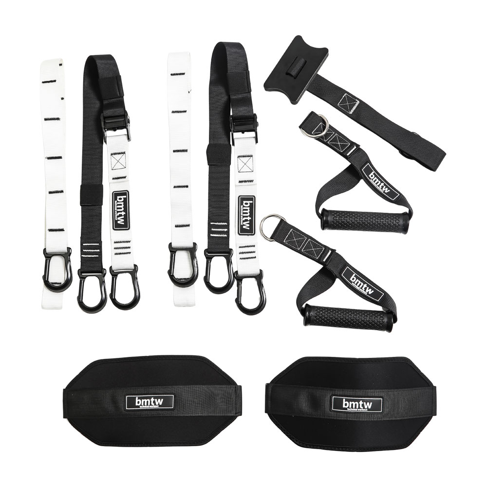 オールインワン サスペンション調教師 BODYMAKER 上半身製造業者 住みかでの体制細工物アウト 腕力の組み立てる、脂肪組織燃えさかる、モビール性の立ちなおるに役立つエクササイズストラップ ホームジムシステム 調教師