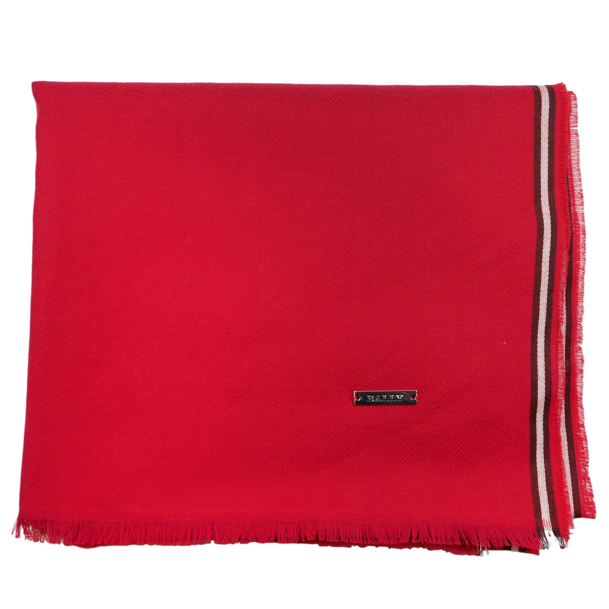 BALLY バリー マフラー RED DARK