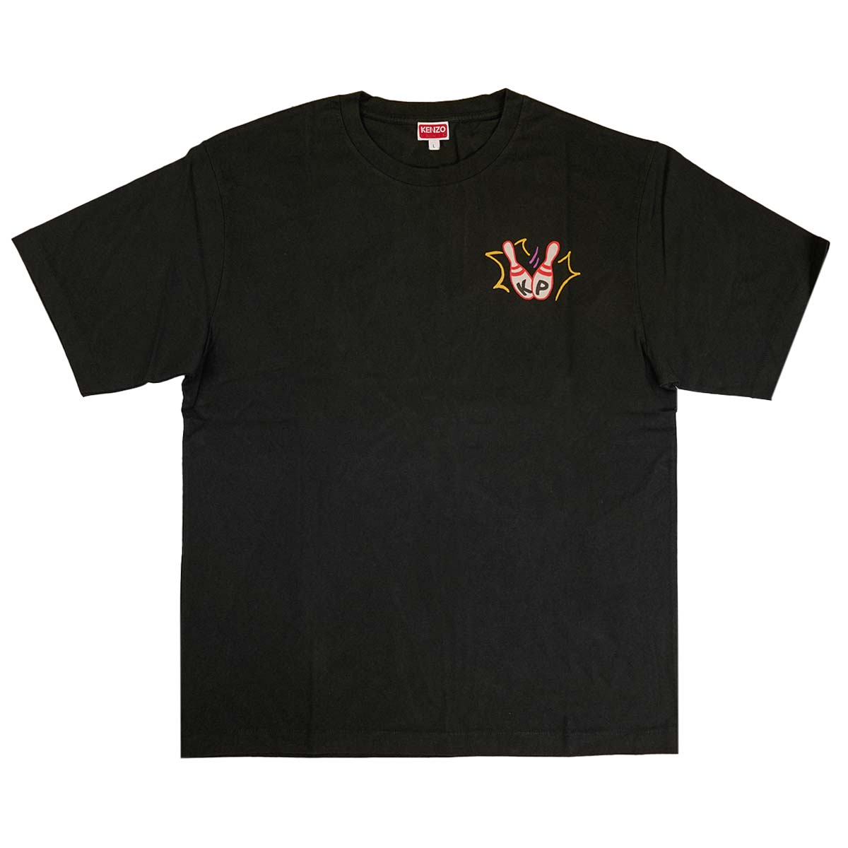 Tシャツ・カットソー KENZO FW25 (FF65TS1524SI 99J) Kenzo By Verdy Collection Men's Oversized T-Shirt Black