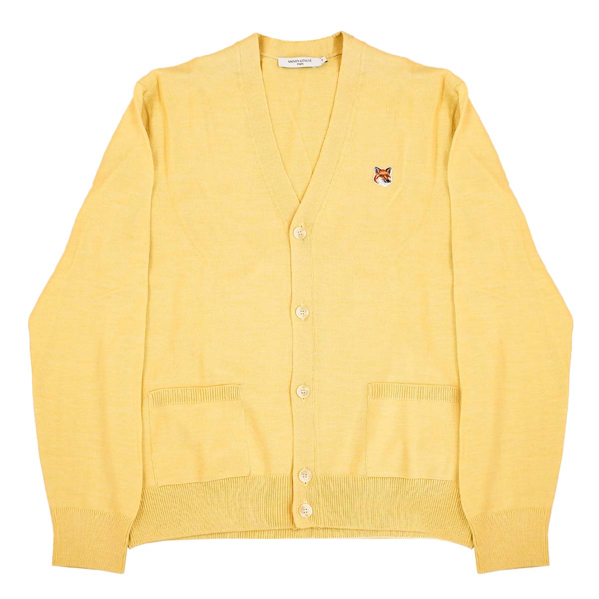 楽天市場】メゾンキツネ MAISON KITSUNE Vネック カーディガン