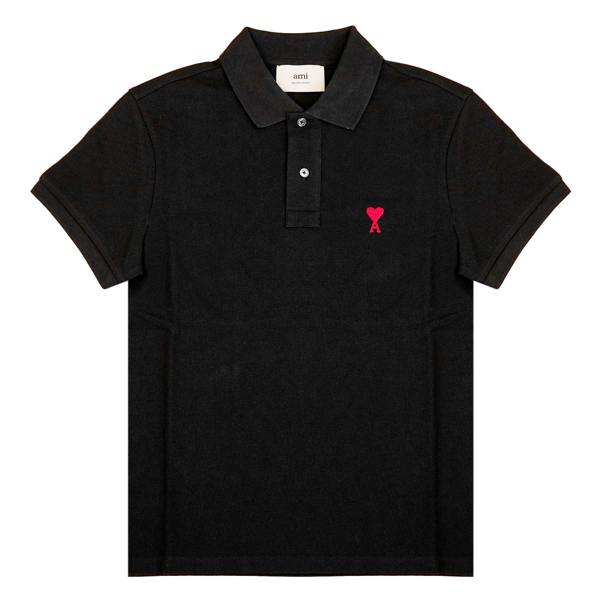 AMI アミ ポロシャツ BFUPL001 760 001 ブラック 17,974円