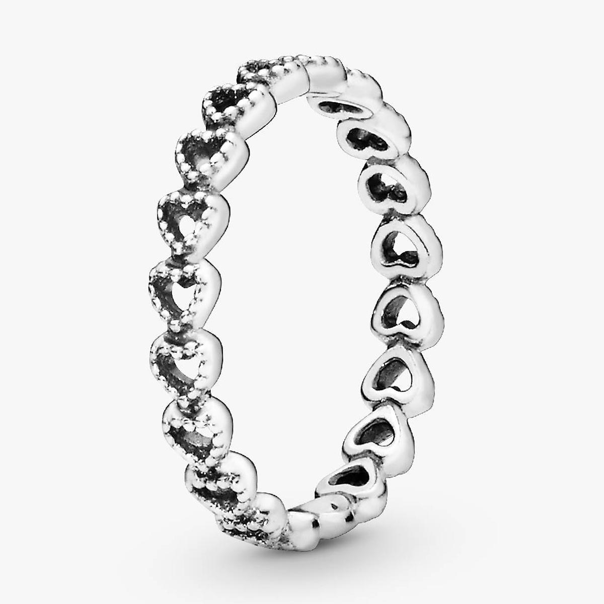 楽天市場】パンドラ PANDORA リング Band of Hearts Ring 180177