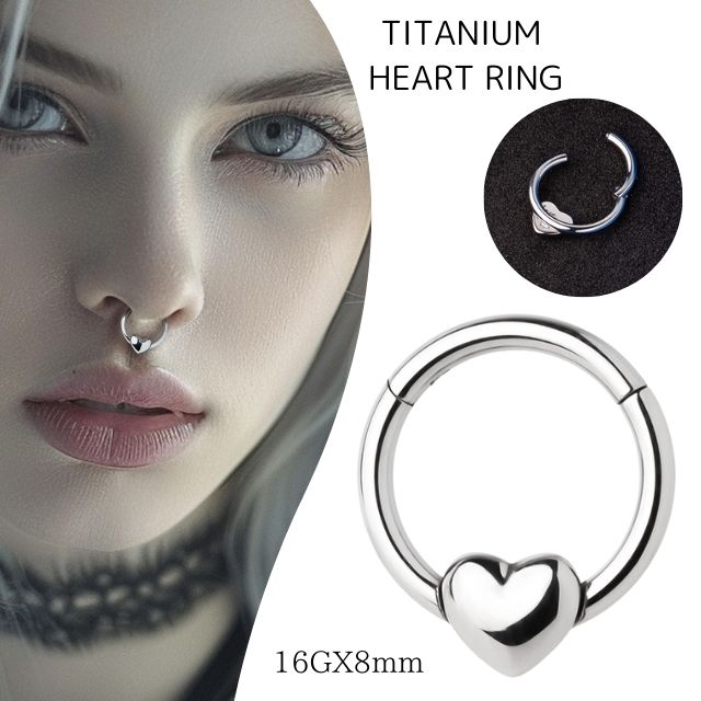 楽天市場】16G カーブ ティアドロップ クリッカーピアス ヘリックス