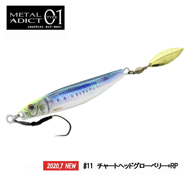 楽天市場 送料無料 リトルジャック Metal Adict 01 80g 11 チャートヘッドグローベリー リアルプリント ジグ メタルアディクト コンパクトジグ ライトタックル メタルジグ ルアー ハードルアー 釣り 海 海釣り ぼくの玉手箱屋 フィッシング店