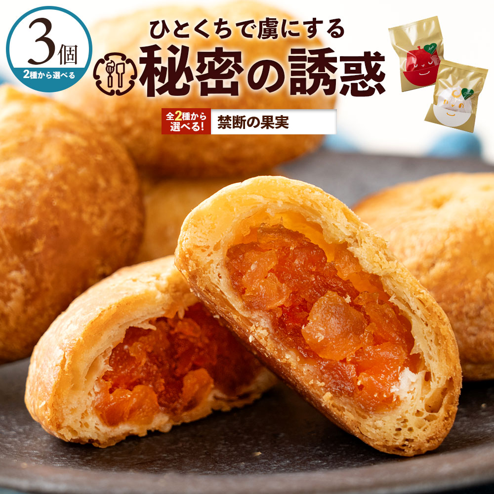 選べる禁断の果実3個入(りんごの実/チーズの実)