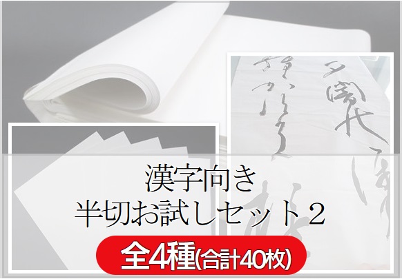 楽天市場】手漉き画仙紙 銀雲 半切(100枚)【条幅 書道半切 書道用紙