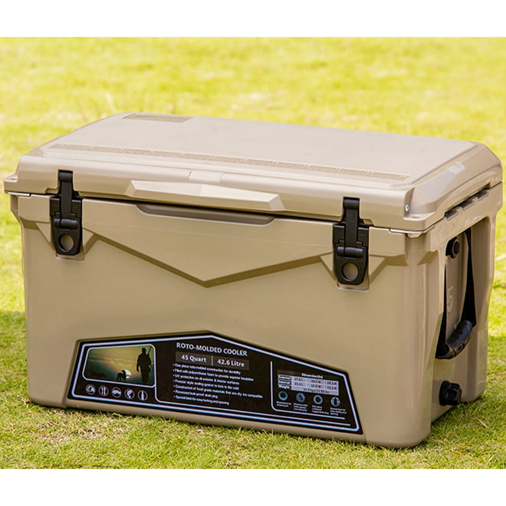 送料無料 クーラーボックス 小型 42.6L 45QT ハードクーラーボックス クーラーBOX 釣り アウトドア キャンプ 保冷 保温 付属品あり カッコ良い かっこいい 36,300円