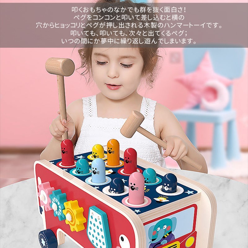 人気提案 送料無料 知育玩具 おもちゃ 1歳 2歳 3歳 4歳 誕生日プレゼント ハンマートイ 釣り 木のおもちゃ 女の子 男の子 車 大工さん  積み木 マルチな知育玩具 www.medicare.co.th