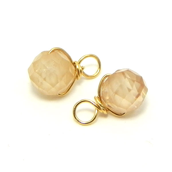 BONANZA 新品　k22 ピアスチャーム　もみの木　アクアマリン　22金 imgrc0076362641.jpg