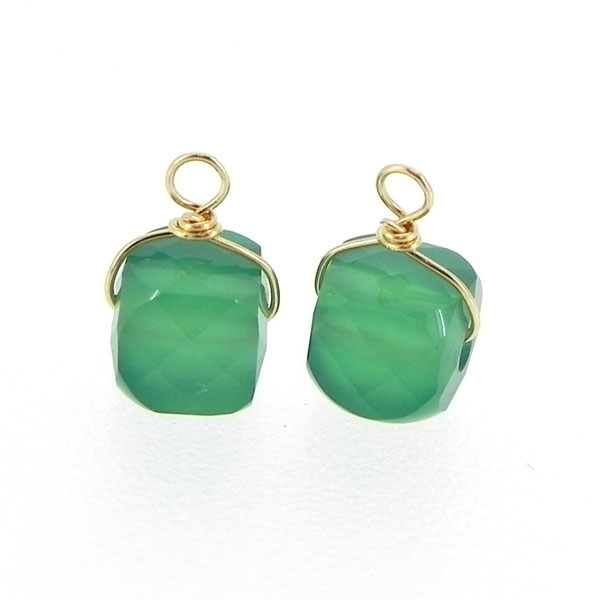 楽天市場】【チャーム】天然石ピアスチャーム22金ワイヤー仕立て1