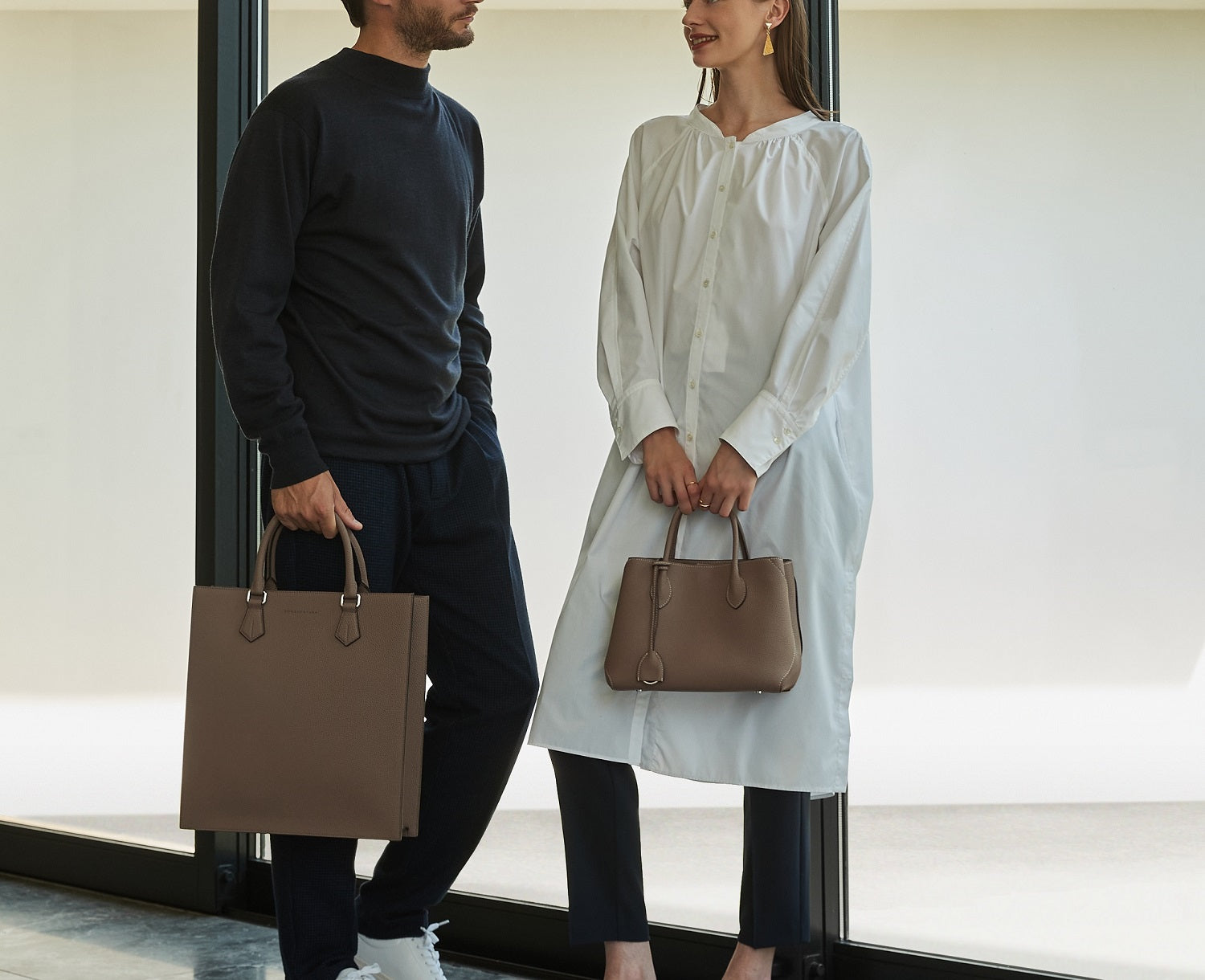 BONAVENTURA公式】 ミア トートバッグ シュリンクレザー レディース