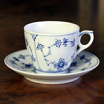 ロイヤルコペンハーゲン[Royal Copenhagen] プレーンレース 珈琲C/S #1101-071