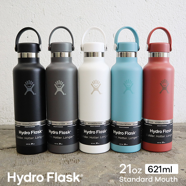 white hydro flask skyline