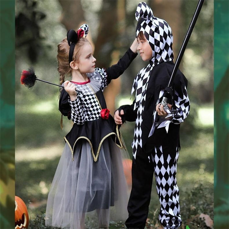 ハロウィン 仮装 ピエロ コスチューム 女性 レディース マジシャン