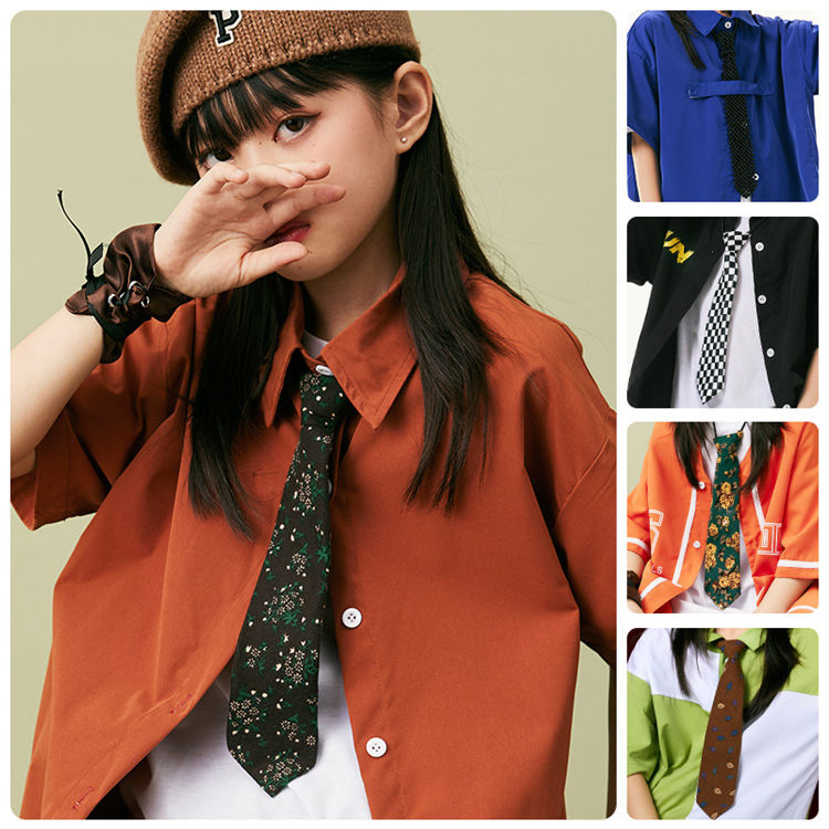 楽天市場】ダンス用品 男女兼用 ネクタイ hiphop K-pop 舞台 団体服