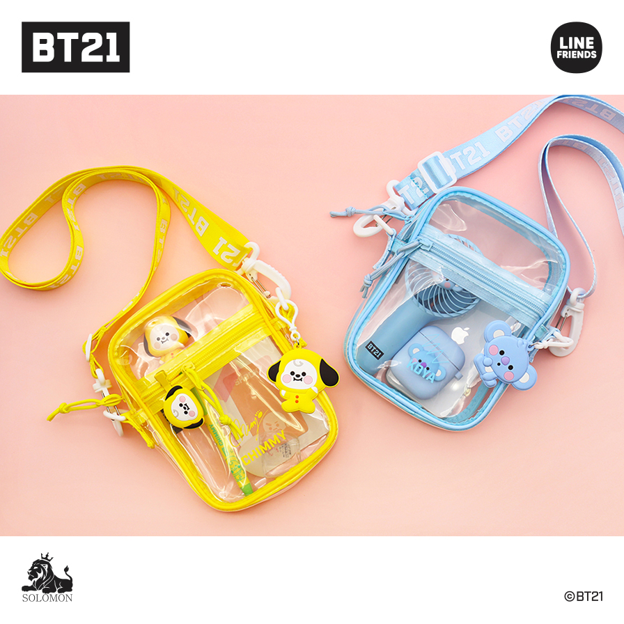 楽天市場 Bt21 公式グッズ Pvcバッグ キーリング付 Pvc Bag カバン Bonitashop