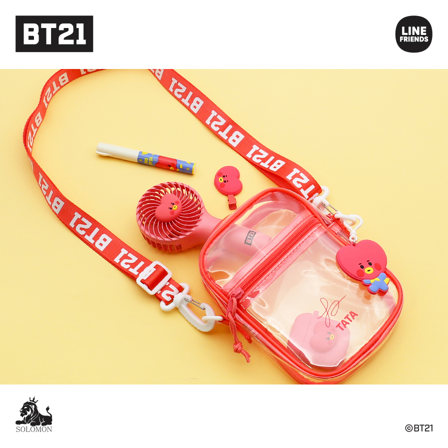 楽天市場 Bt21 公式グッズ Pvcバッグ キーリング付 Pvc Bag カバン Bonitashop