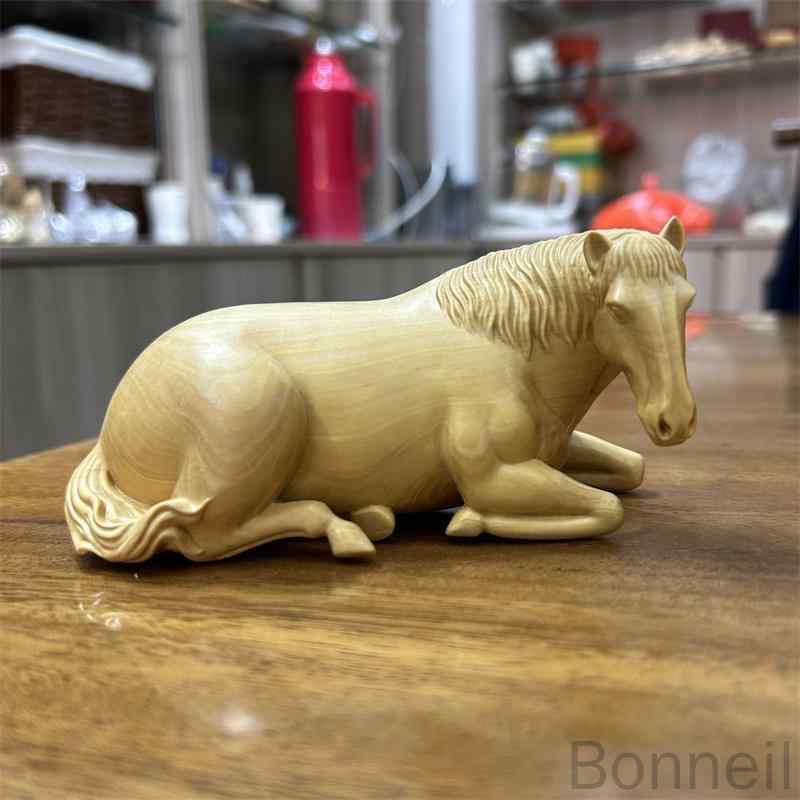 楽天市場】馬 置物 風水 置物 アンティーク インテリア 木製 彫刻 縁起