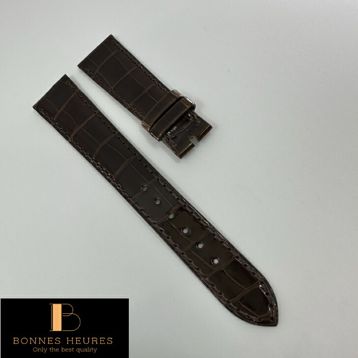 楽天市場】パテックフィリップ純正革ベルト19-16mmエナメルグレー