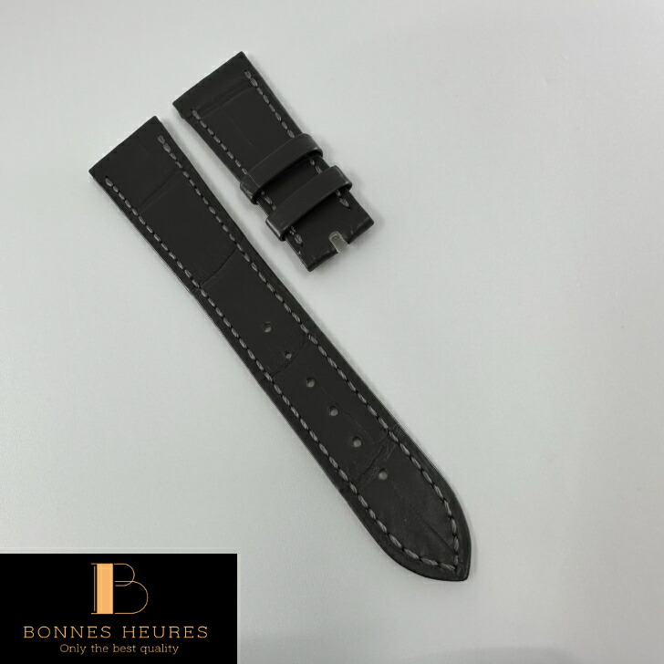 楽天市場】パテックフィリップ純正革ベルト19-16mmエナメルグレー