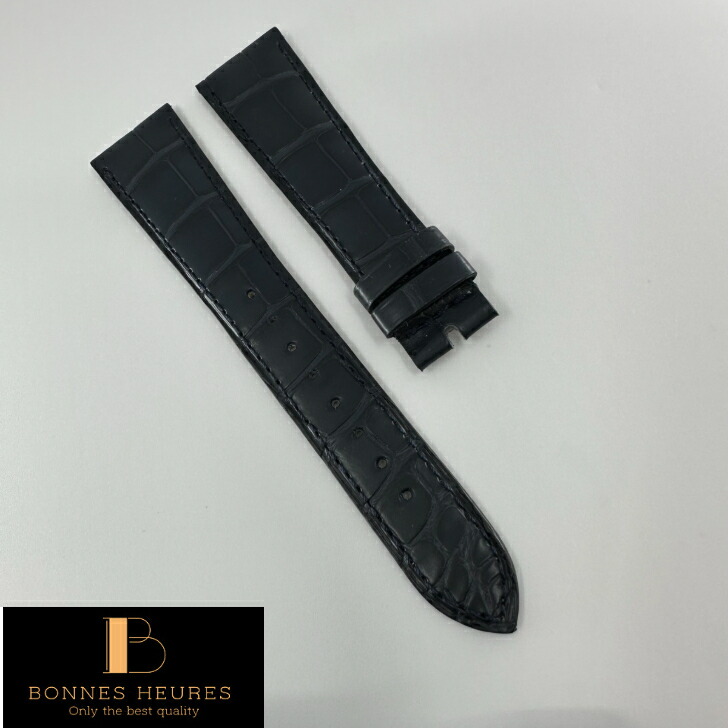 Patek Philippe 純正　レザーベルト ブラック PATEK PHILIPPE - 未使用 保管品 PATEK PHILIPPE パテックフィリップ