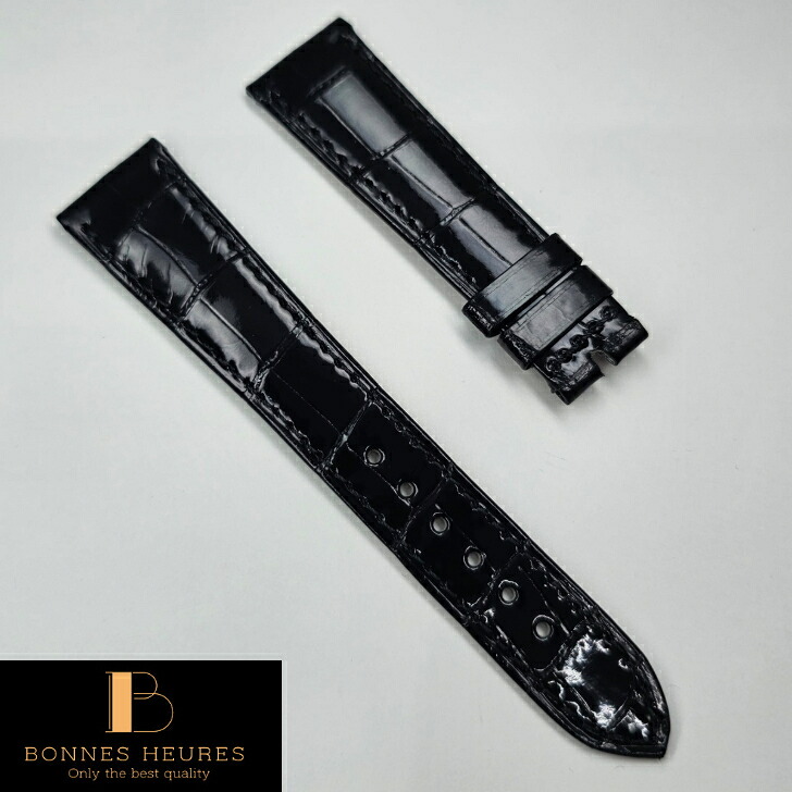 ※未使用 ※   パテックフィリップ 純正 クロコ 革ベルト 黒 楽天市場】パテックフィリップ PATEK PHILIPPE 未使用 純正 クロコ