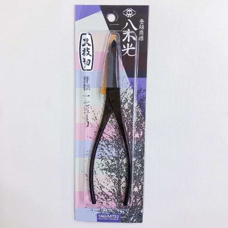 又枝切 芽摘 全長 17.5cm 八木光 盆栽ハサミ 盆栽道具 鋏 盆栽御手入用具 盆栽用具 お手入用品 剪定ばさみ 園芸用品 ガーデニング 送料無料｜盆栽はニわ 店