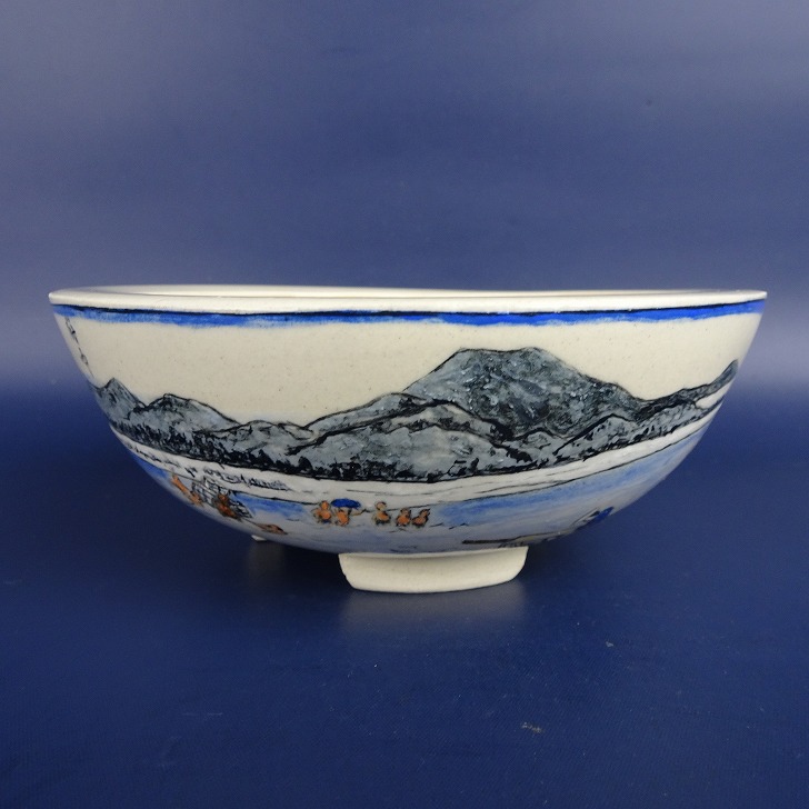 盆栽鉢　上州勝山 楽天市場】盆栽鉢 上州勝山 小型 長辺 約11.8cm 長方鉢 外縁 染