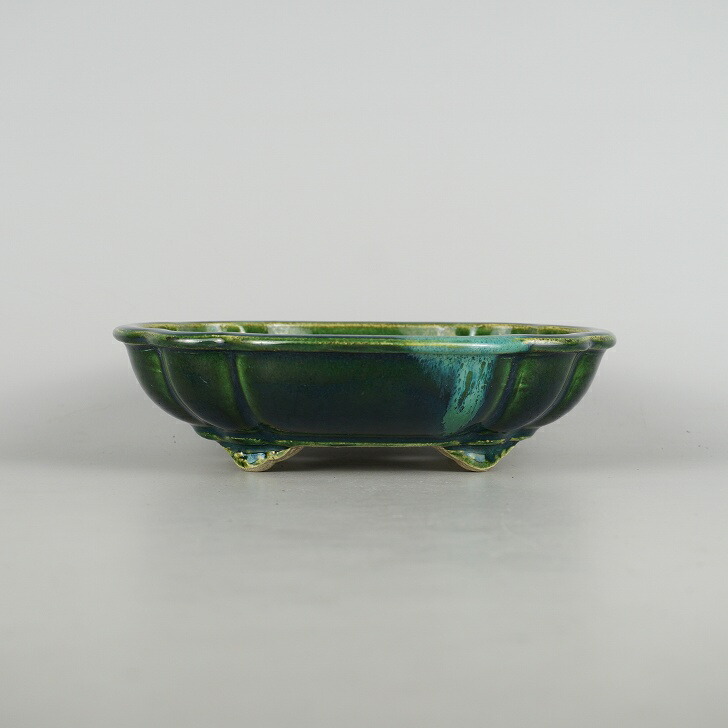 楽天市場】文山 3.5号4点セット 赤絵山水 さつき鉢 箱入 和風 植木鉢