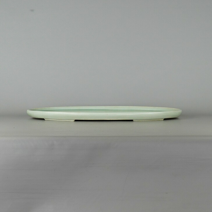 楽天市場】【中古】水盤 壽悦 大型 長辺 約56cm 楕円 寿悦 小判