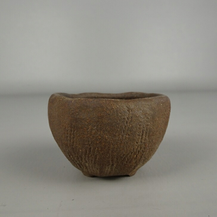 【中古】盆栽鉢 雀子 小鉢 長辺 約 6.5cm 丸鉢 現品 中古鉢 送料無料 8,360円