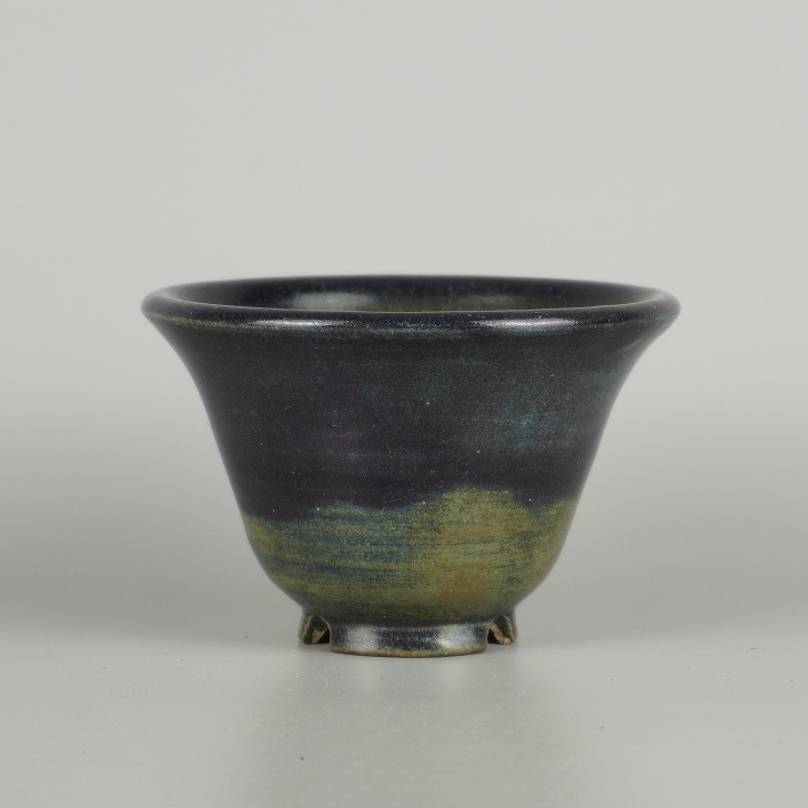 楽天市場】【中古】盆栽鉢 陶翠 中型 長辺 約 25.2cm 剣 木瓜鉢 外縁