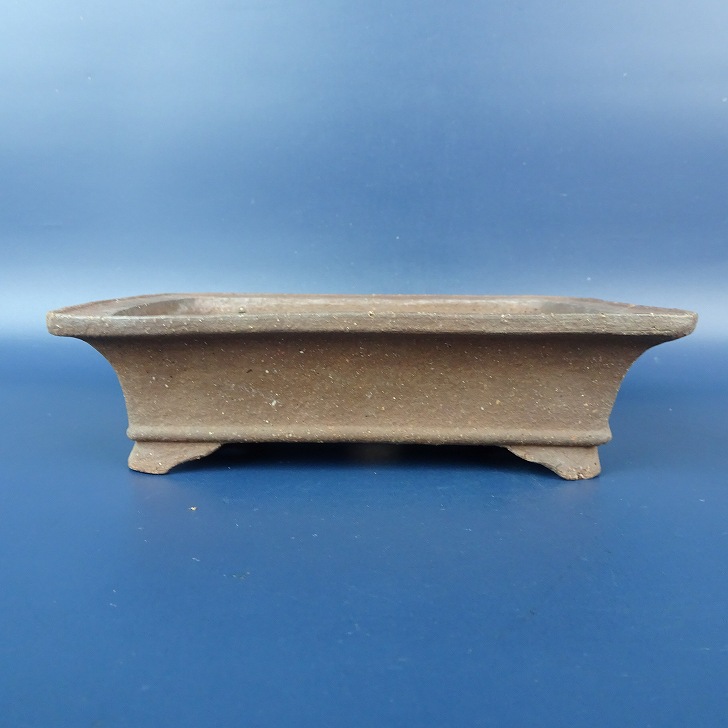 楽天市場】【中古】盆栽鉢 柴田 馨山造 小型 長辺 約10cm 正方鉢 泥鉢
