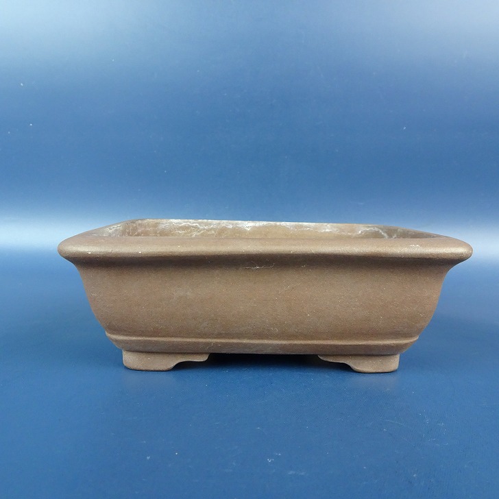 楽天市場】【中古】盆栽鉢 宜興寶山出品 小型 長辺 約12.5cm 長方鉢