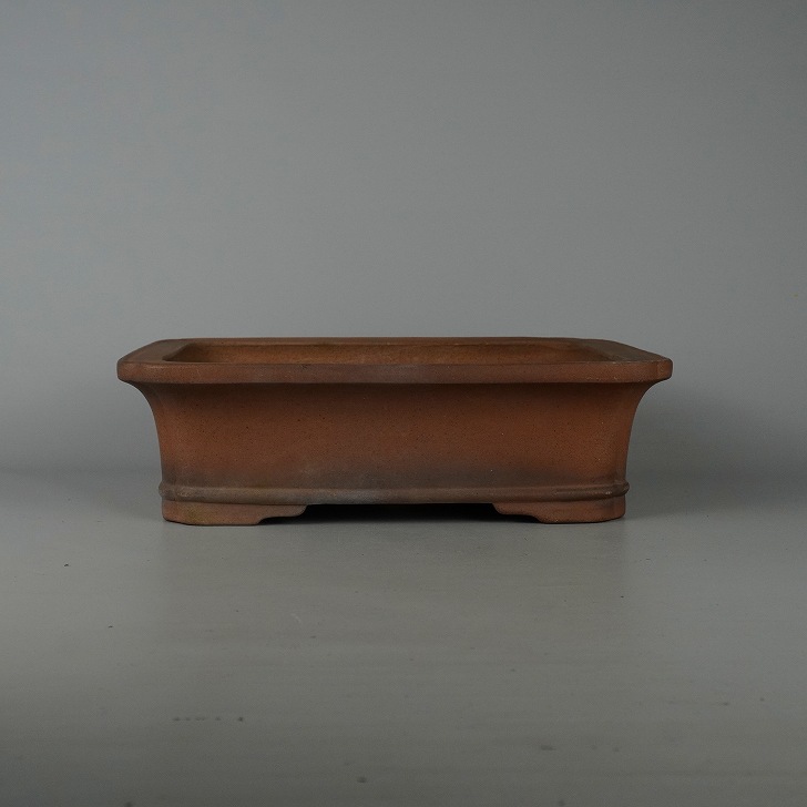 楽天市場】【中古】 盆栽鉢 誠文窯 尾州 誠文造 中型 長辺 約 29cm 長