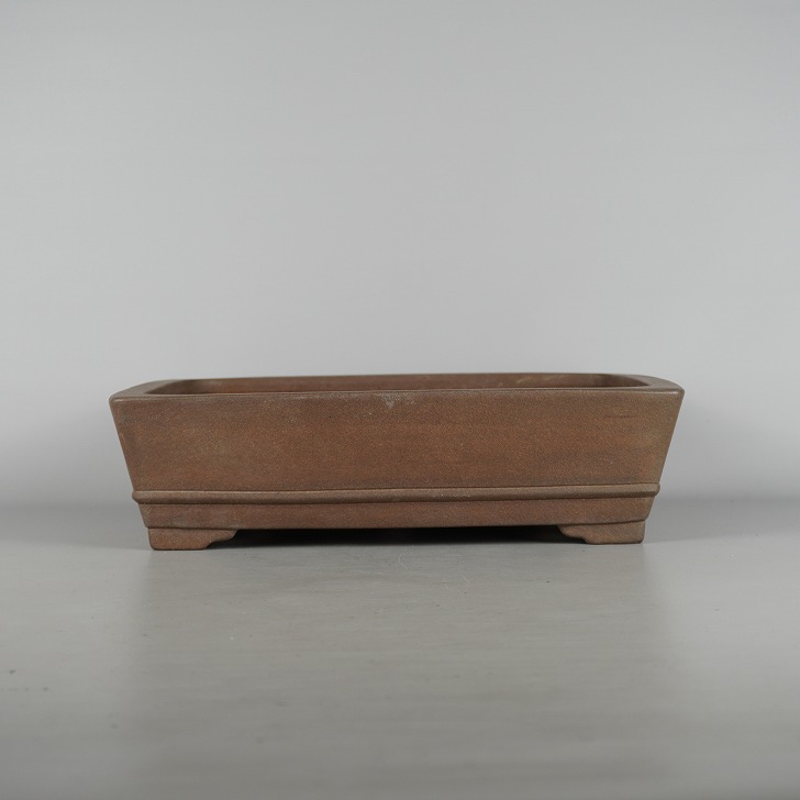 楽天市場】【中古】 盆栽鉢 常滑 中野 裕士 大型 長辺 約47.8cm 長方鉢