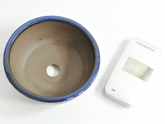 楽天市場 常滑焼 なまこ太鼓鉢 盆栽鉢 4号 常滑焼 幅12 0cm 高さ6 0cm 盆栽鉢 4号 常滑焼 なまこ太鼓鉢 常滑焼 植木鉢 盆栽妙 楽天市場店