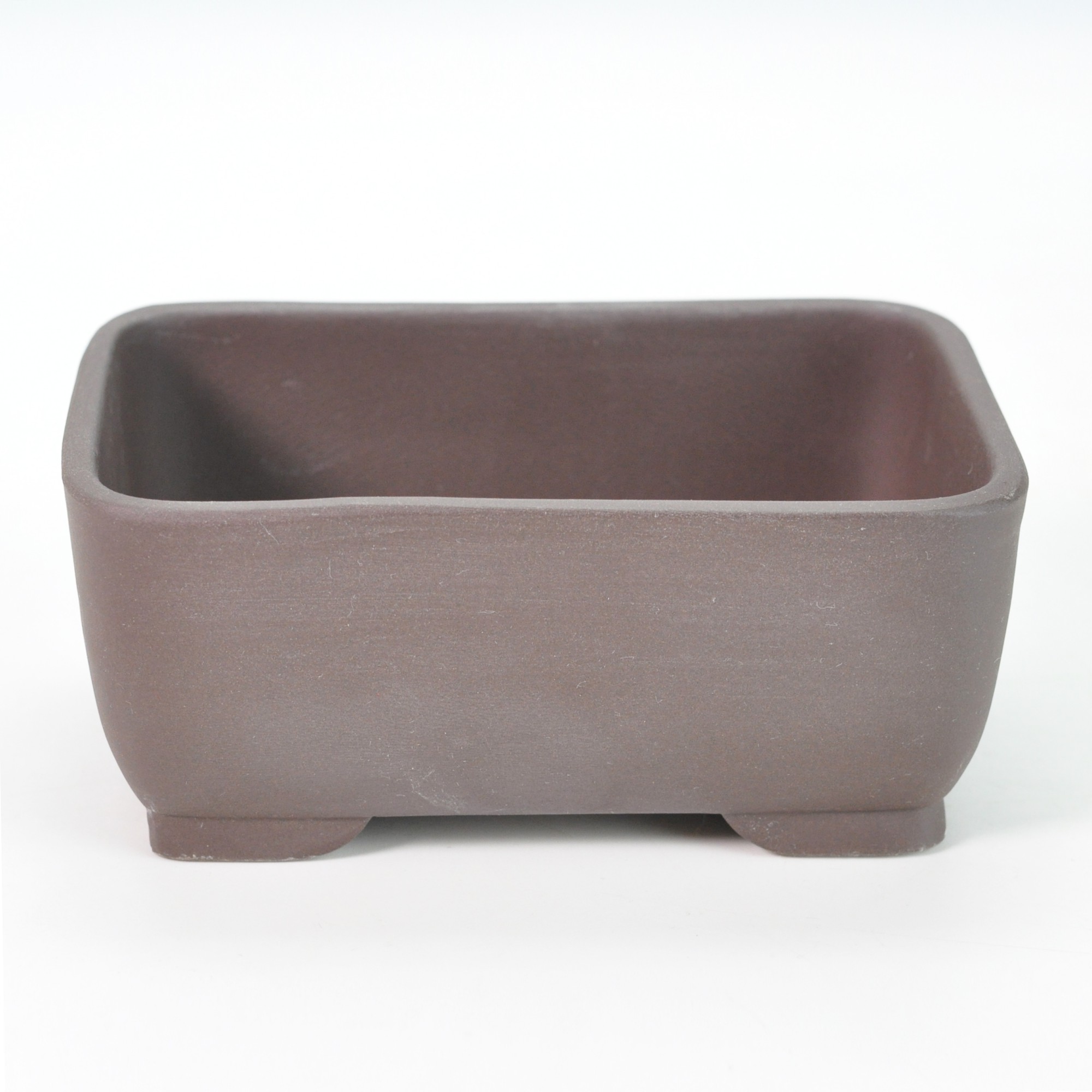 楽天市場】盆栽鉢 植木鉢 【瀬戸焼】生子5号長角切足 和鉢 長方形 長角