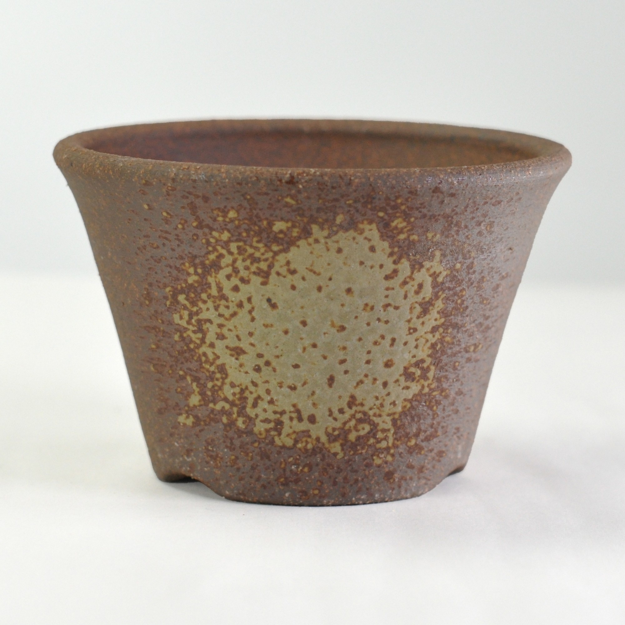 楽天市場】盆栽鉢 万古焼 釉吹3.5号 浅型 幅11cm奥行11cm高さ7.5cm