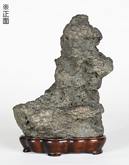 楽天市場】水石 「加茂川石」 盆石 天然石 すいせき 台座付き 現品限り