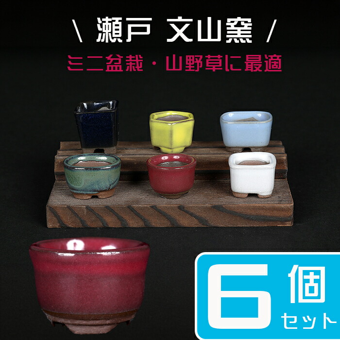 楽天市場】盆栽鉢 鉢 植木鉢 「是好絵付丸鉢」ぜこう 絵鉢 豆鉢 盆器