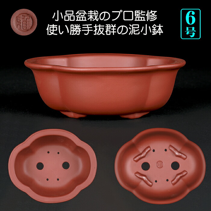 楽天市場】写楽鶏血釉木瓜式鉢 盆栽鉢 鉢 植木鉢 日本鉢 bonsaipot