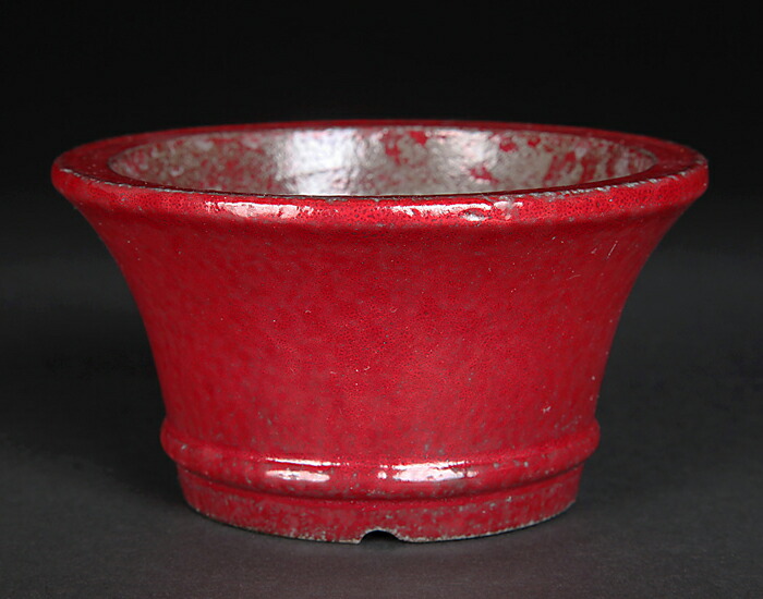 盆栽鉢小品鉢均窯外縁丸鉢