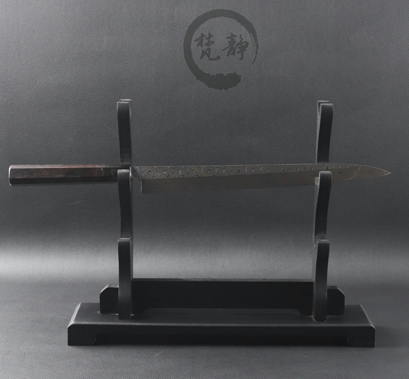 楽天市場】ダマスカス鋼 切付柳刃包丁 尺一（刃渡り330mm） 尺