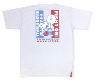 楽天市場 Ball Line ボールライン バスケットボール スヌーピー ジュニア Tシャツ ホワイト Pnu 1510 Wht バスケットボール バスケットボールウェア 半袖tシャツ プラクティス シャツジュニア ミニバス Snoopy ボンスポーツ