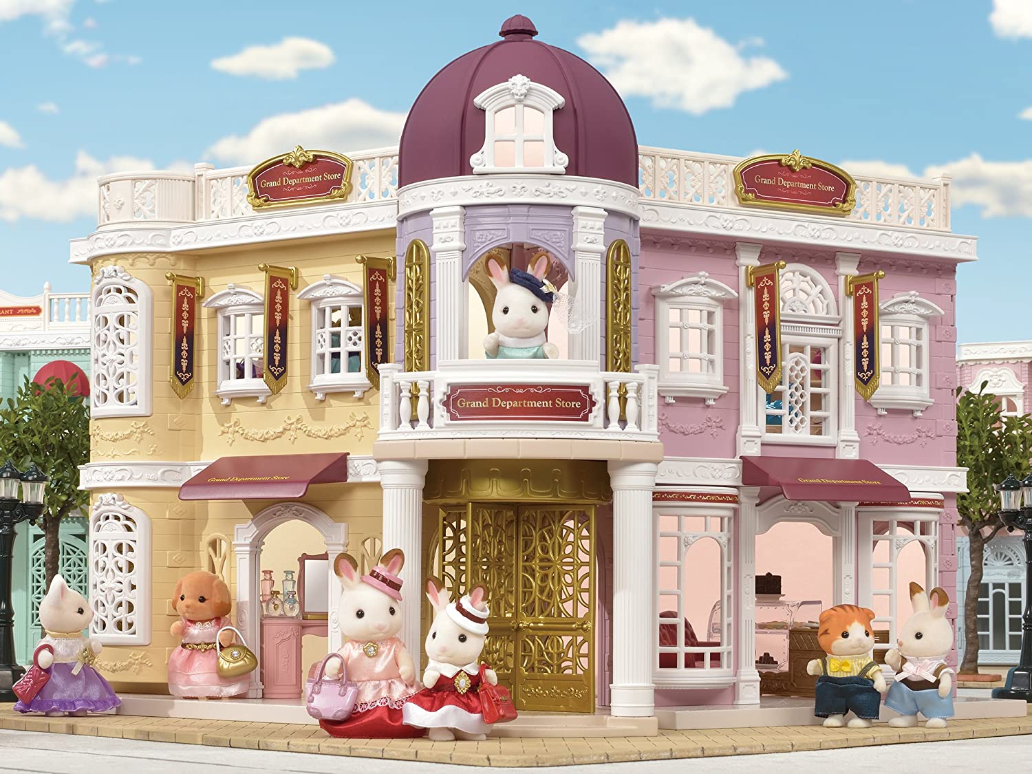 高額売筋 シルバニアファミリー タウンシリーズ 街のおしゃれなデパート Ts 01 Gefert Com Br