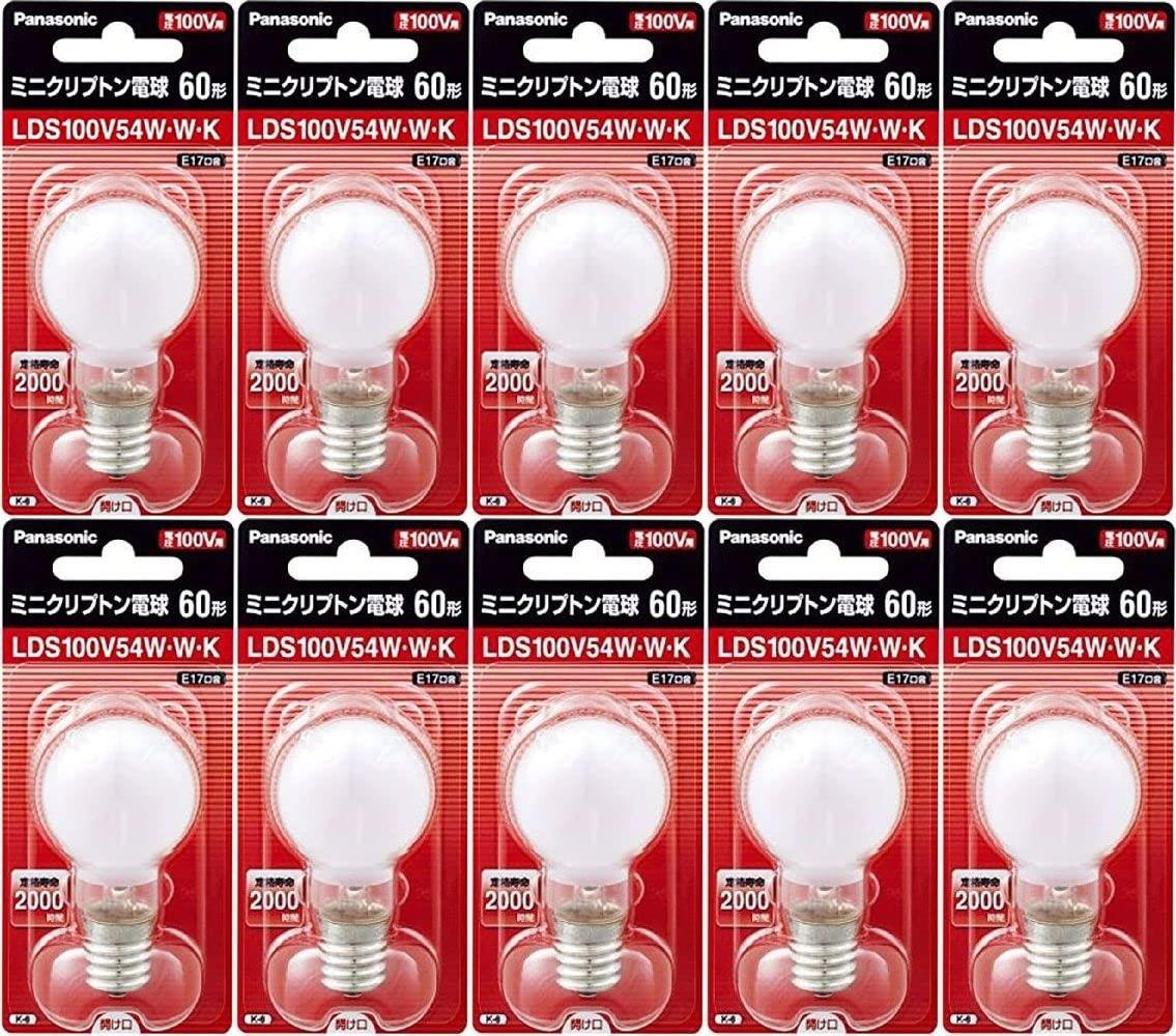 楽天市場】LDS100110V54WCK ホタルクス ミニクリプトン電球 60W形